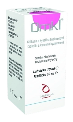 Omk1 Sterilný očný roztok 10 ml