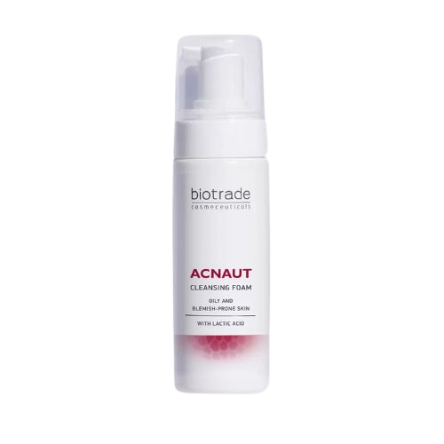 Fotografie BIOTRADE Čisticí pěna pro mastnou a problematickou pleť Acnaut 150 ml