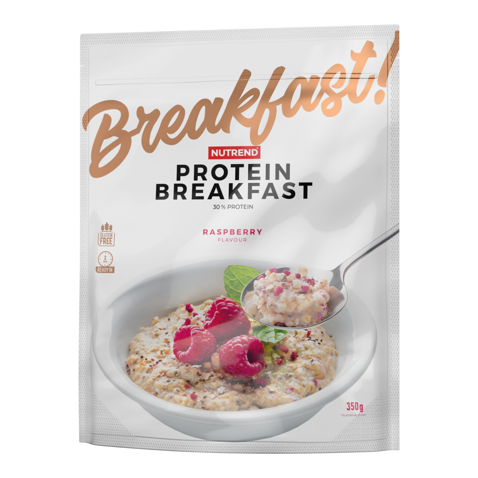 Fotografie NUTREND Protein Breakfast! malina 350 g