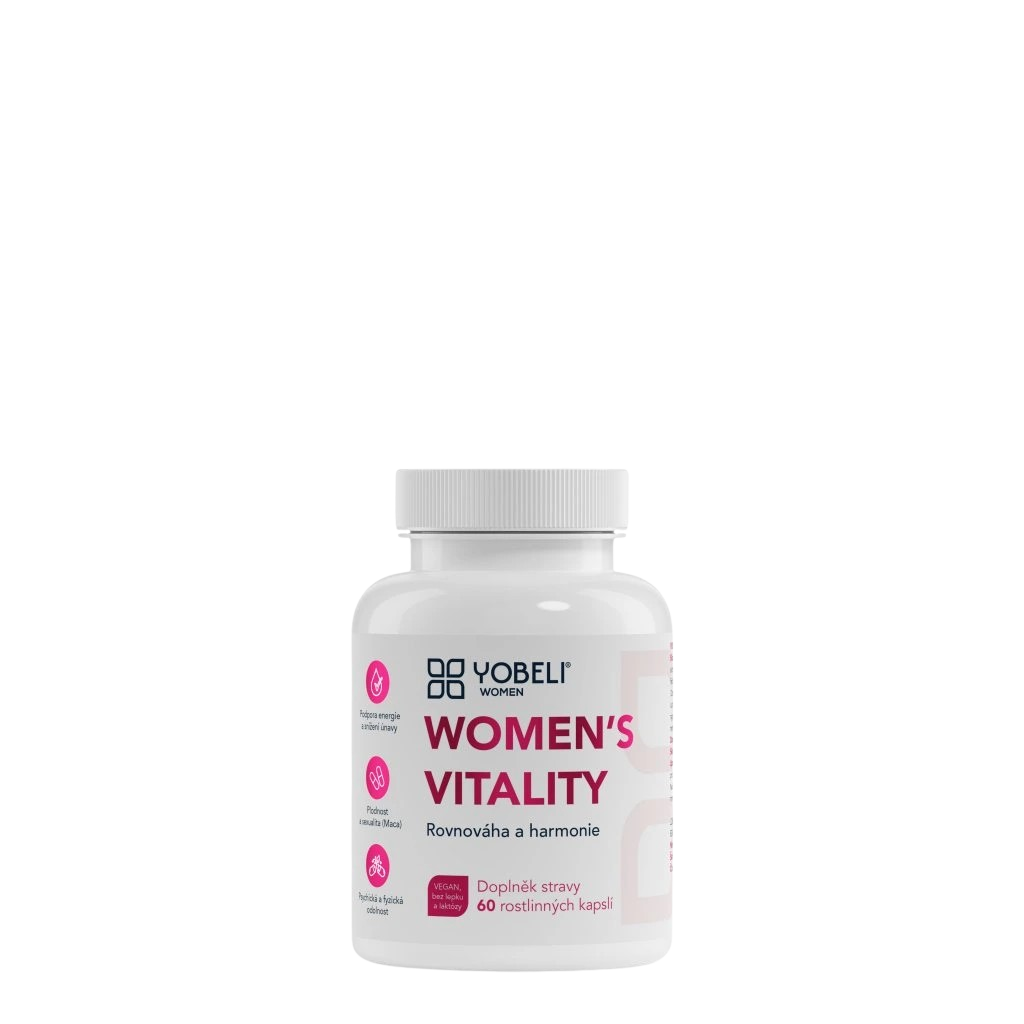 Fotografie LOBEY Yobeli Women’s vitality - komplex pro podporu ženské vitality 60 kapslí
