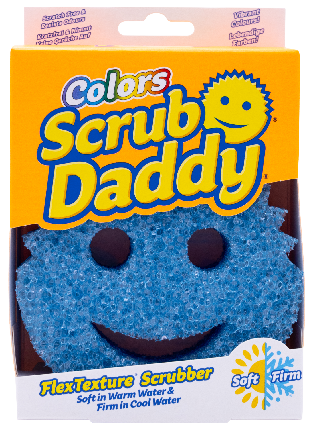 SCRUB DADDY Houbička Colors modrá