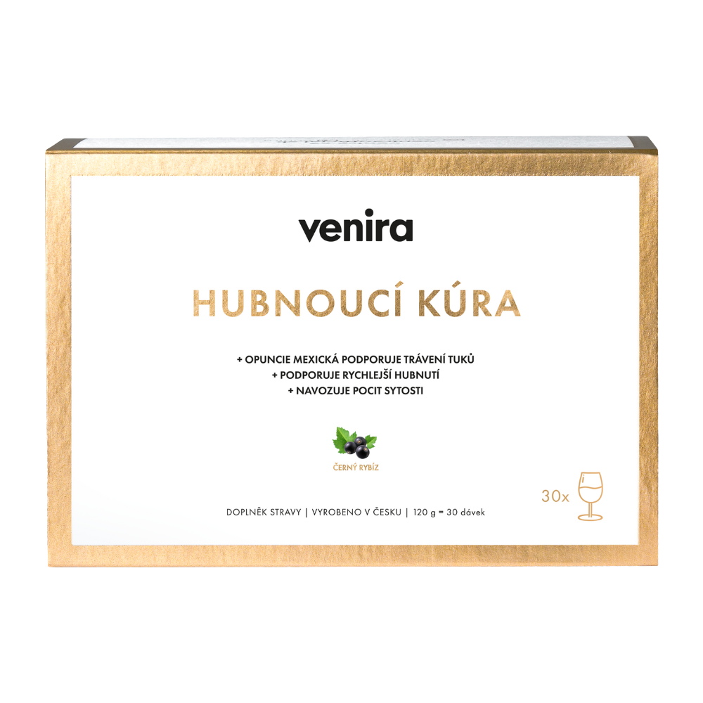 VENIRA Hubnoucí kúra černý rybíz 30 sáčků