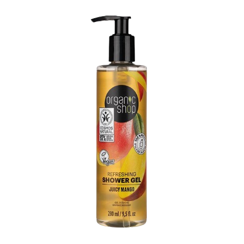 Fotografie ORGANIC SHOP Osvěžující sprchový gel - Šťavnaté mango 280 ml