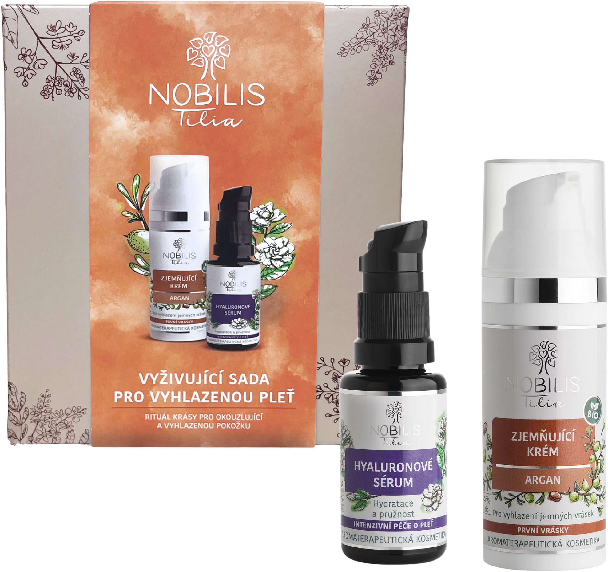 NOBILIS TILIA Vyživující sada pro vyhlazenou pleť