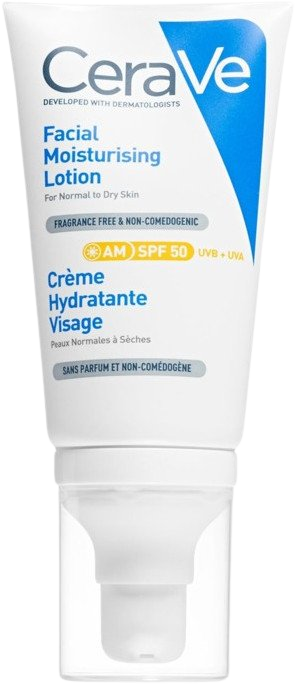 Fotografie CeraVe Hydratační péče o pleť SPF 50 52 ml