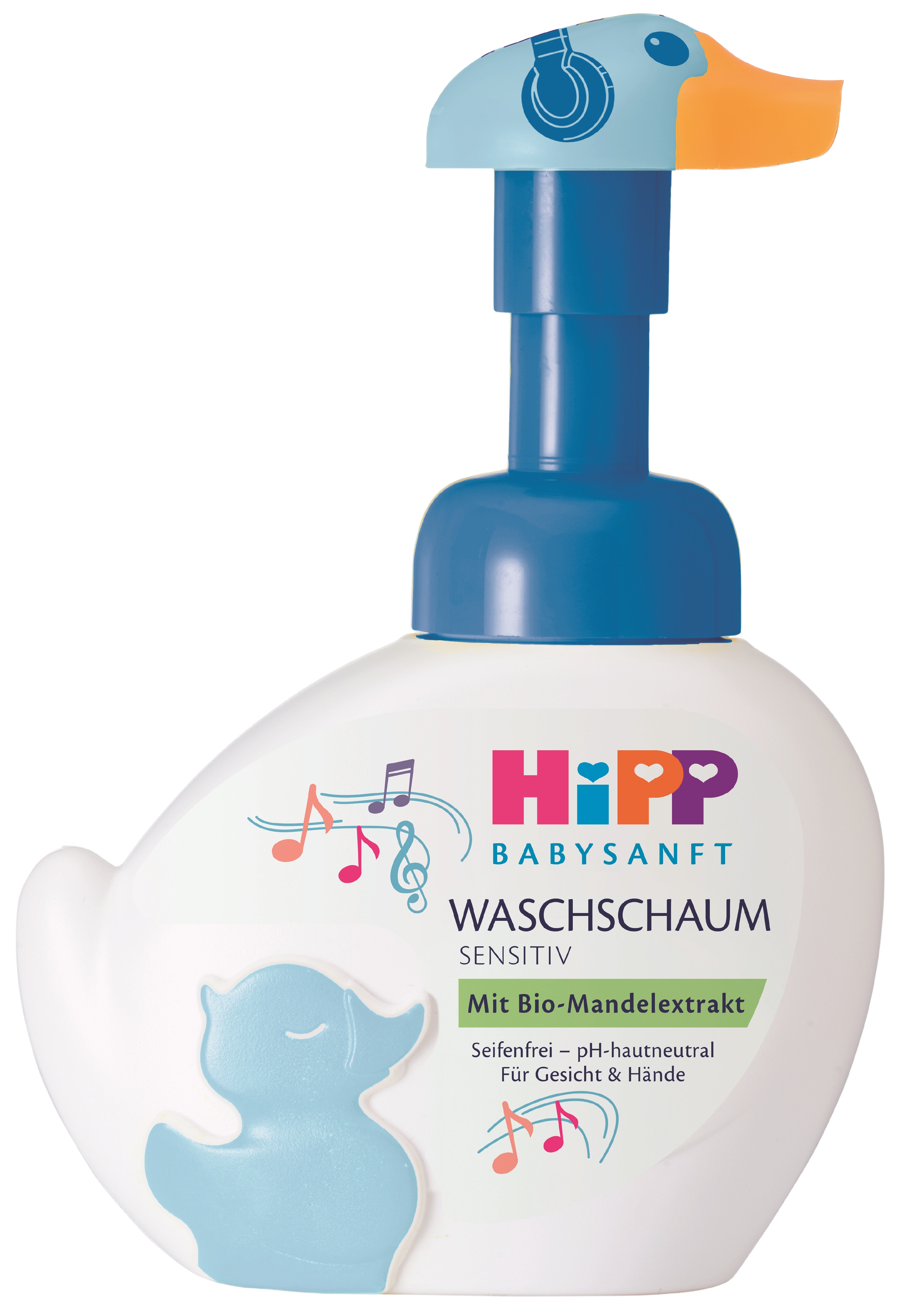 HIPP Babysanft Pěna na mytí - Hudebník 250 ml
