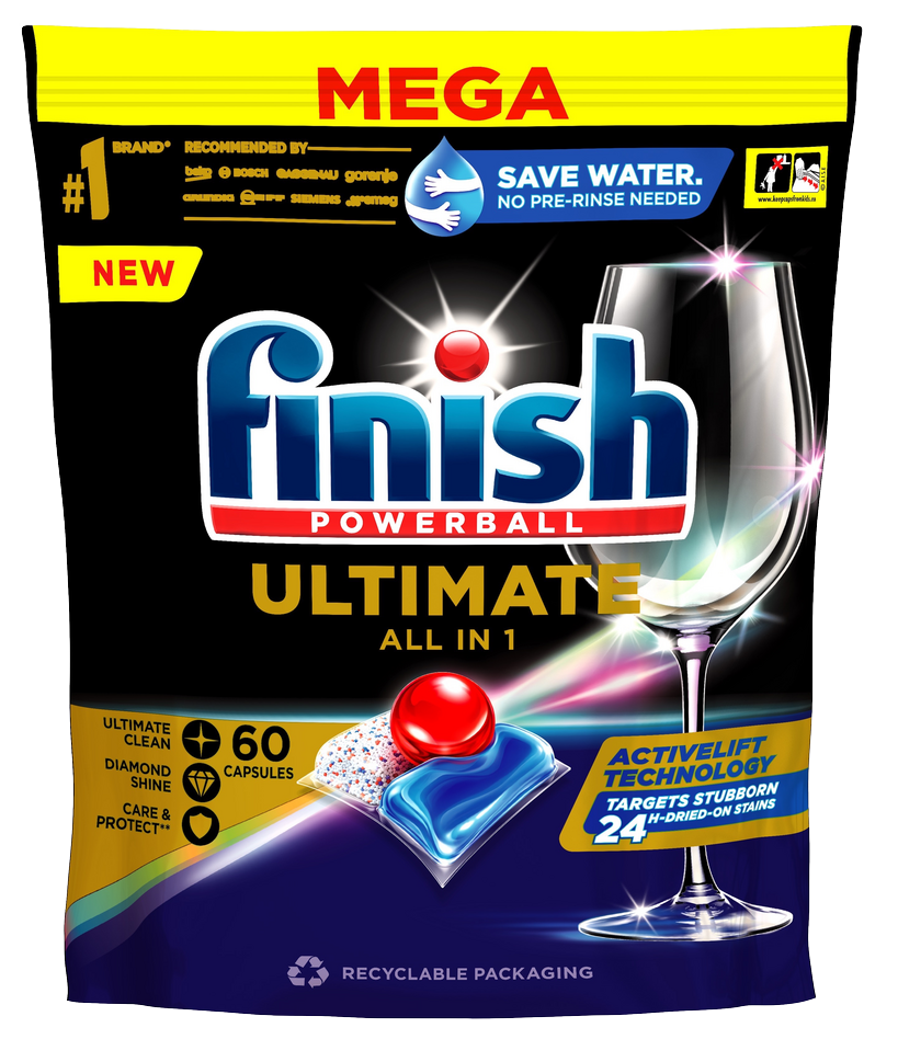 Finish Quantum Ultimate Kapsuly do umývačky riadu 60 ks