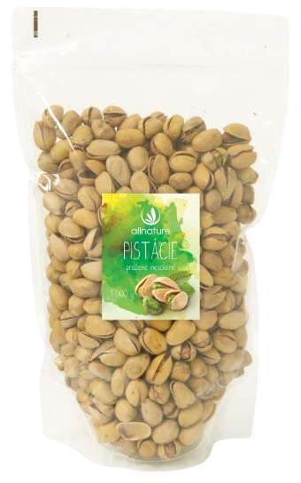 Allnature Pistácie pražené solené orechy pražené solené 1000 g