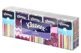 KLEENEX Papierové vreckovky 3-vrstvové Original 10 x 10 kusov