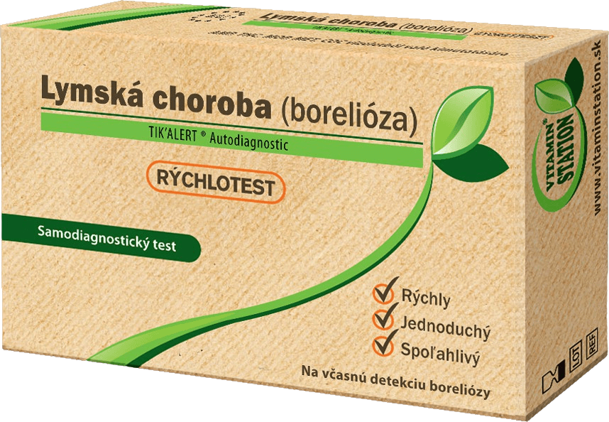 VITAMIN STATION Rýchlotest Lymská choroba samodiagnostický test z krvi, 1set