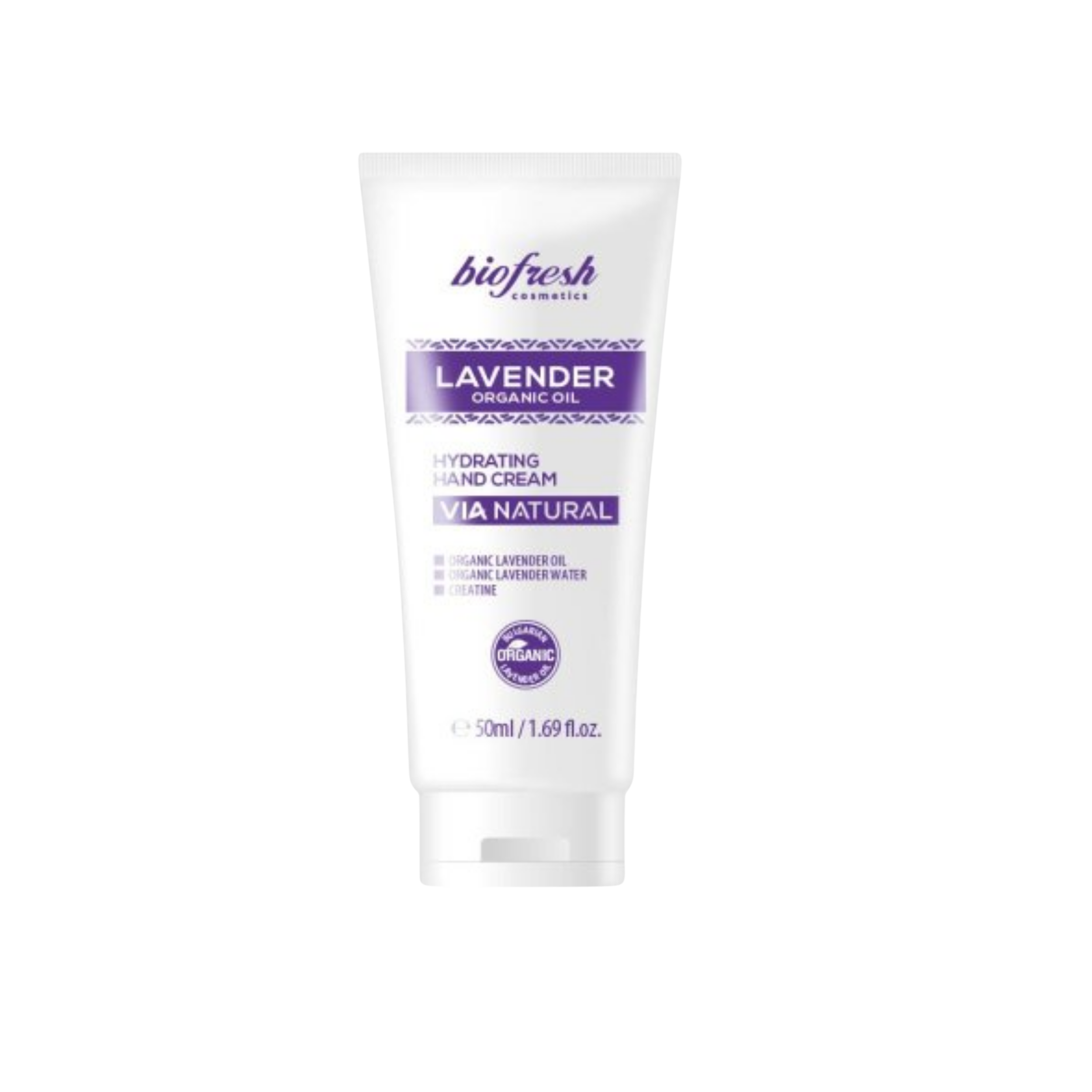 BIOFRESH Hydratační krém na ruce s organickým levandulovým olejem Lavender 50 ml