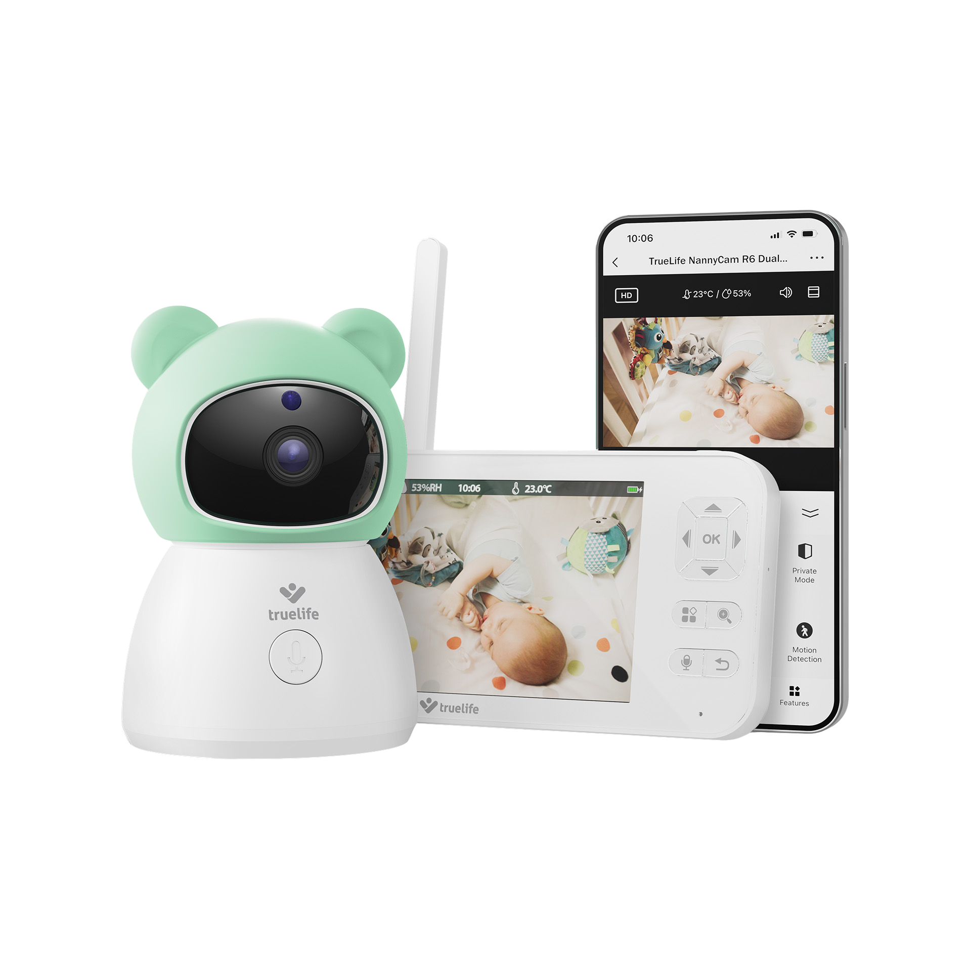 Fotografie TRUELIFE NannyCam R6 Dual Smart
