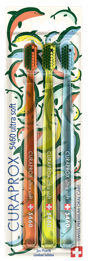 CURAPROX CS 5460 Ultra soft Summer Dolphin 3 ks
