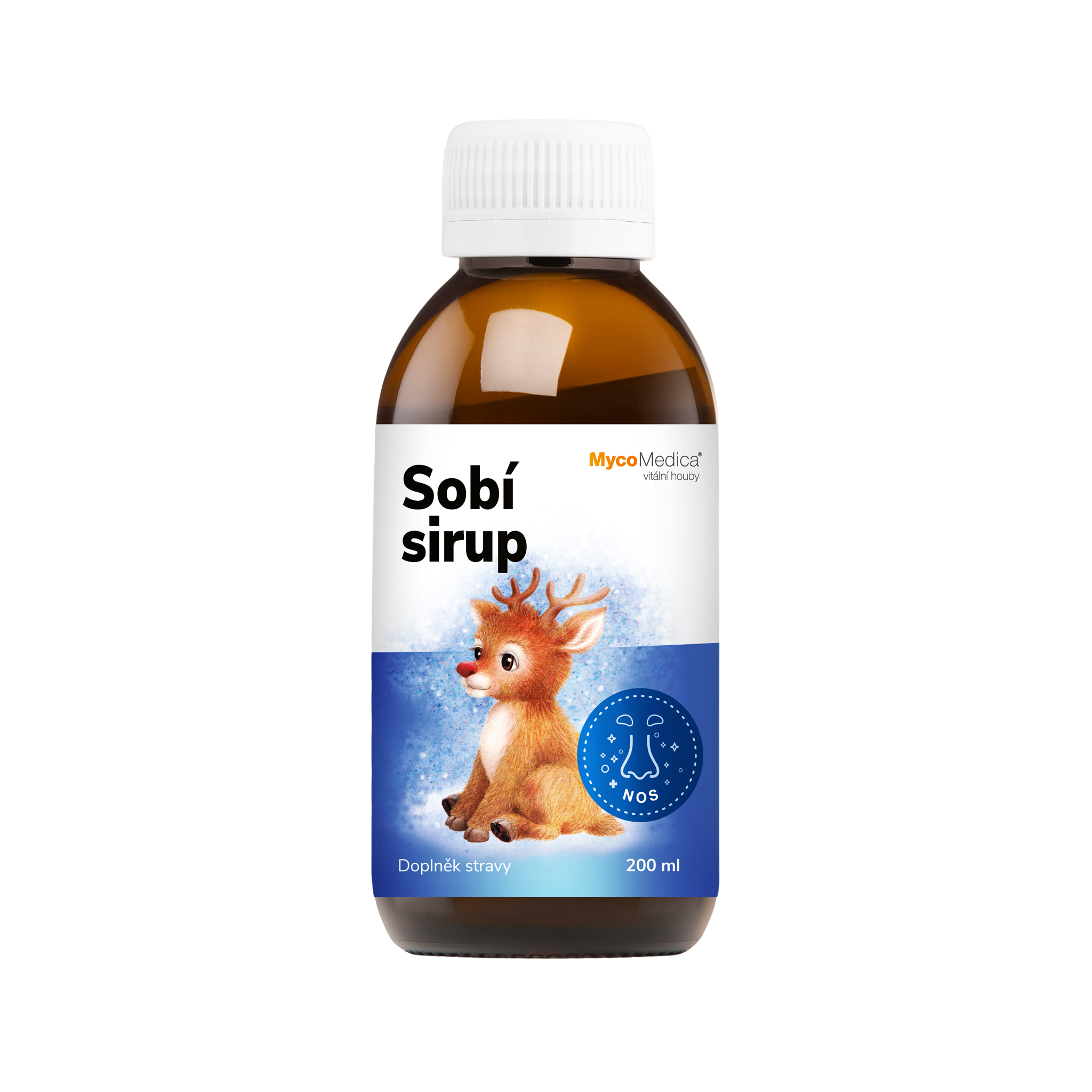 Fotografie MYCOMEDICA Sobí sirup 200 ml