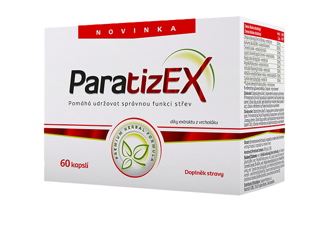 Fotografie Paratizex 60 cps. bls CZE+SLO