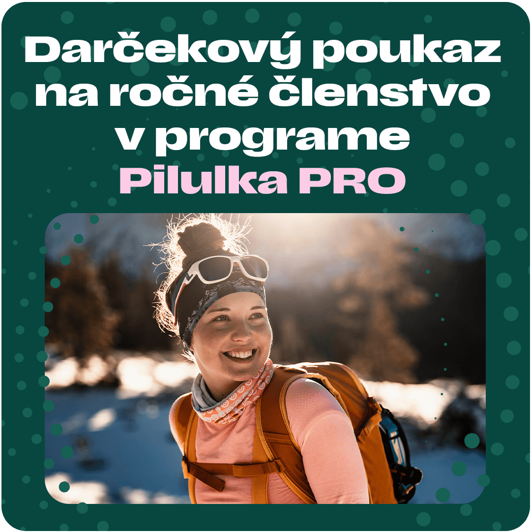 PILULKA PRO na rok ako darček – poukaz elektronicky