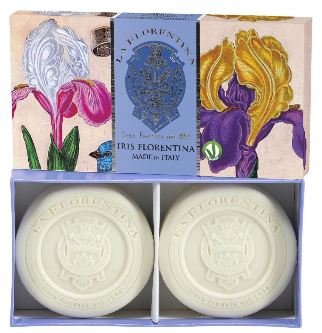 LA FLORENTINA Kazeta mýdel Iris Florentina 2 x 115 g