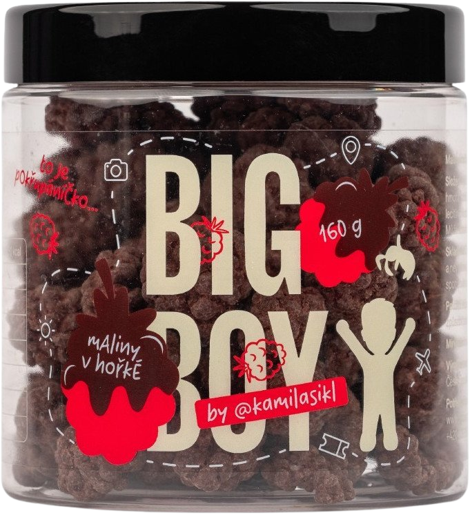 BIG BOY® Višně v tmavé čokoládě 190 g