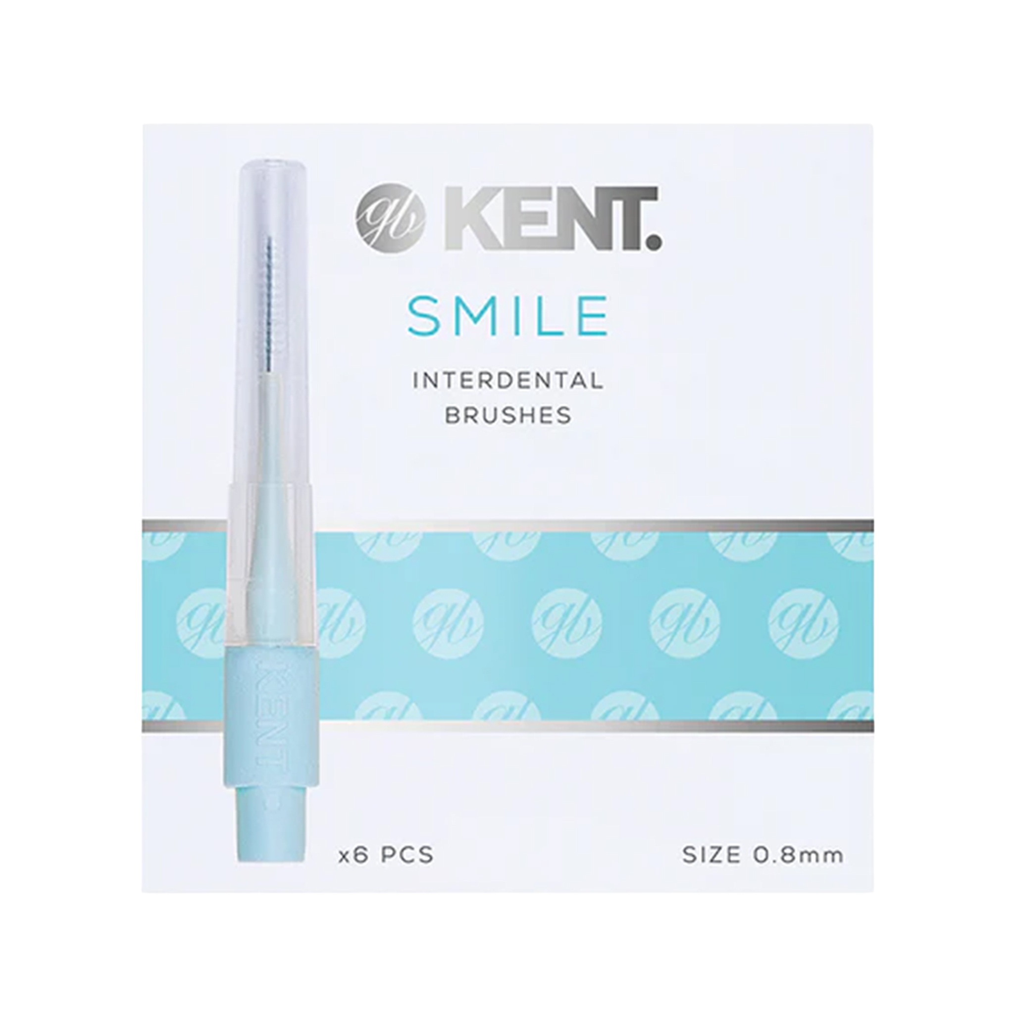 GB KENT & SONS PLC Mezizubní kartáčky SMILE 0,8 mm, 6 ks
