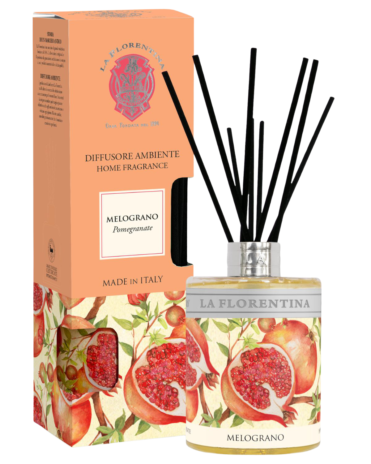 LA FLORENTINA Pokojový difuzor Melograno 500 ml