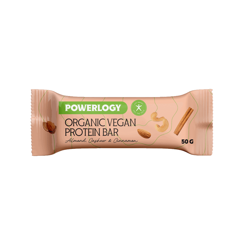 POWERLOGY Organic Vegan Protein Bar 50 g