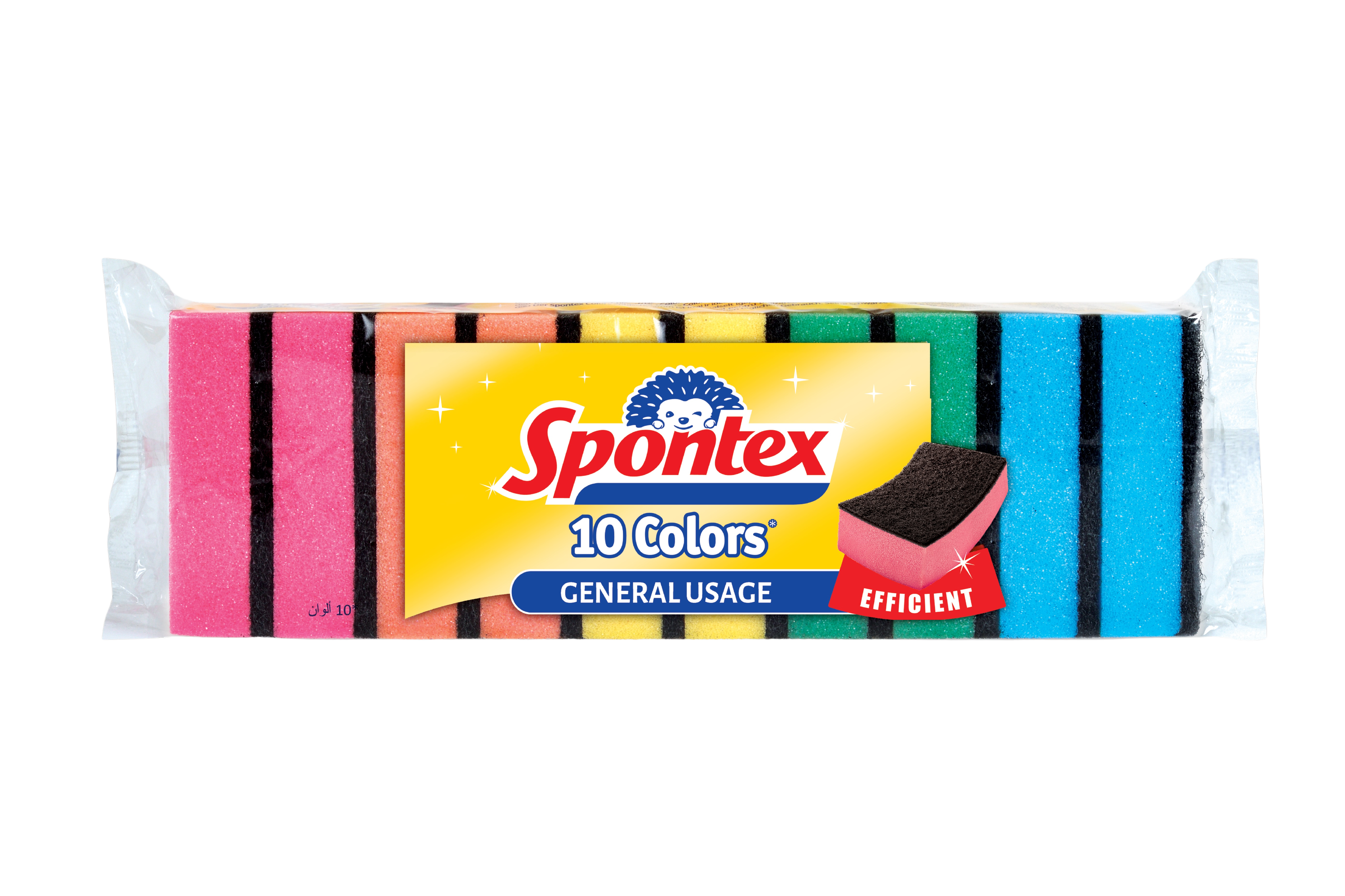 SPONTEX Colors hubka 10 ks