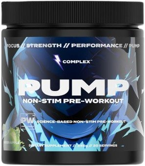 COMPLEX Pump Non-Stim Pre-workout - Green Apple 346 g