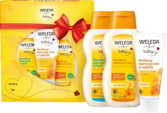 WELEDA Nechtíkový dojčenský set