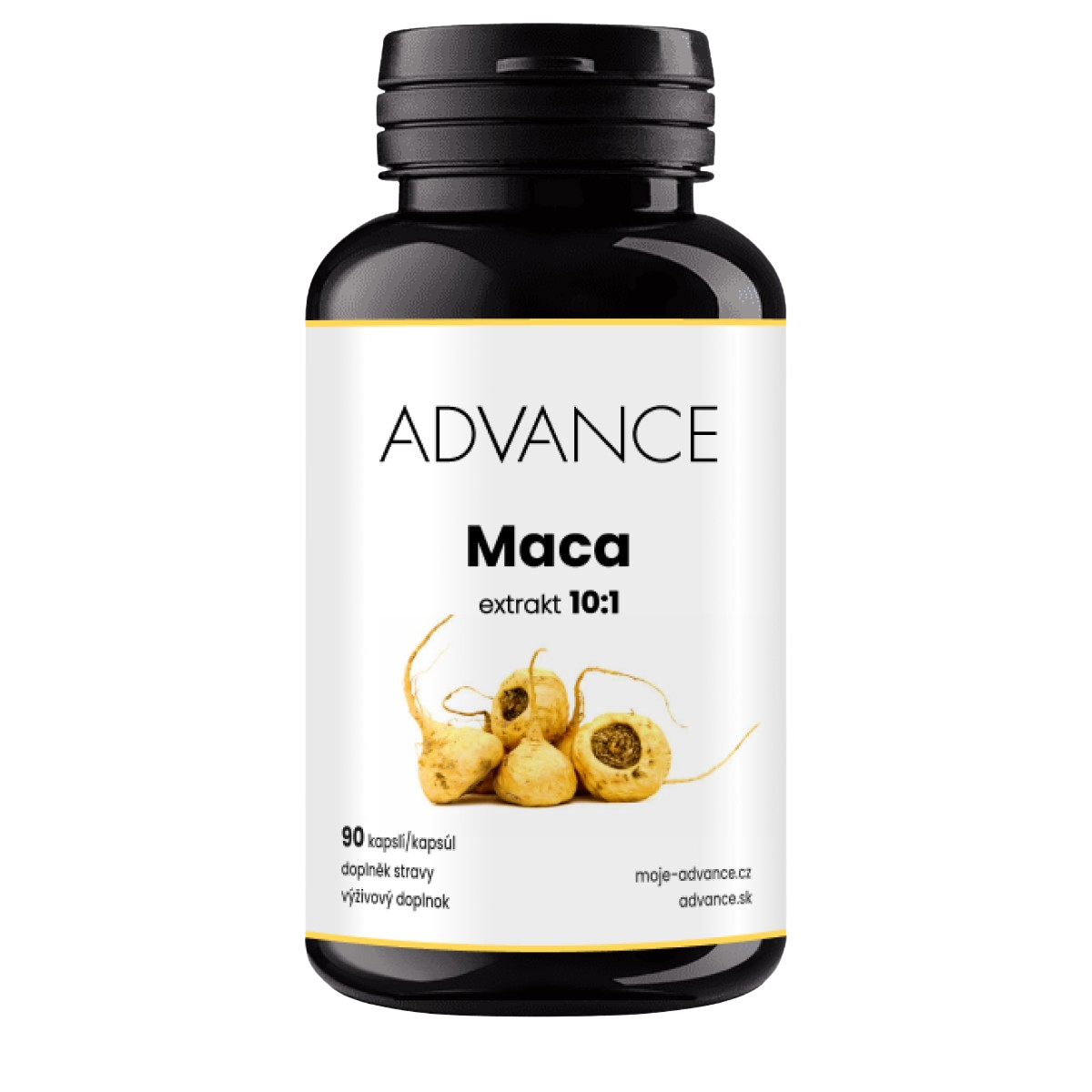 ADVANCE Maca - extrakt 10:1, 90 kapslí