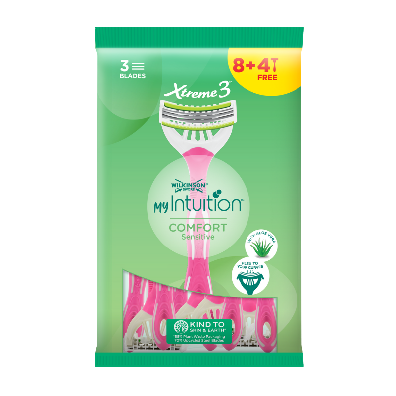 Wilkinson Sword MY Intuition Comfort Sensitive - jednorázový holicí strojek 12 ks