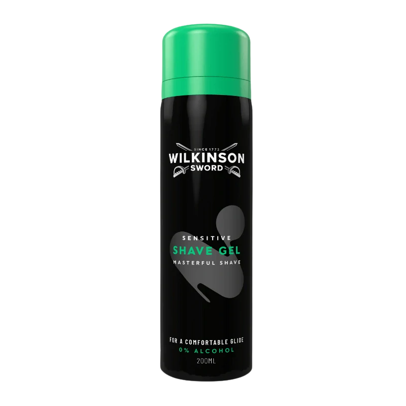 Fotografie WILKINSON SWORD Sensitive Shave Gel na holení 200 ml