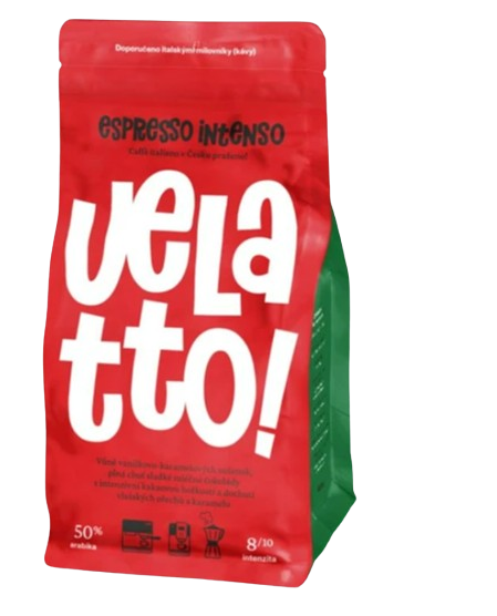 Velatto Espresso Intenso zrnková 1000 g