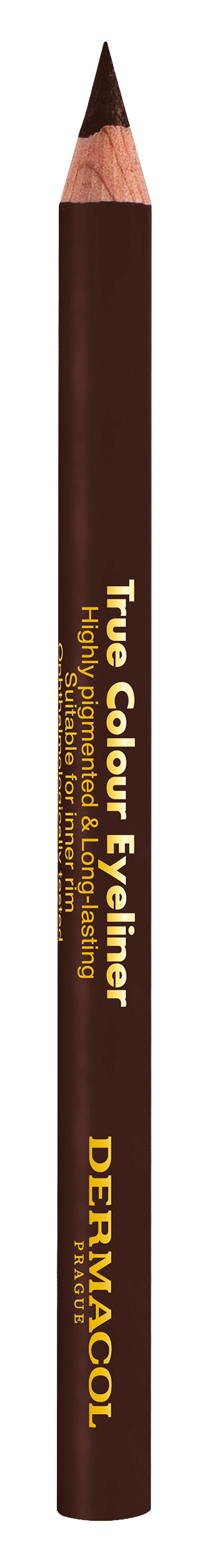 Dermacol True Colour Drevená Ceruzka Na Oči - Brown 4 G