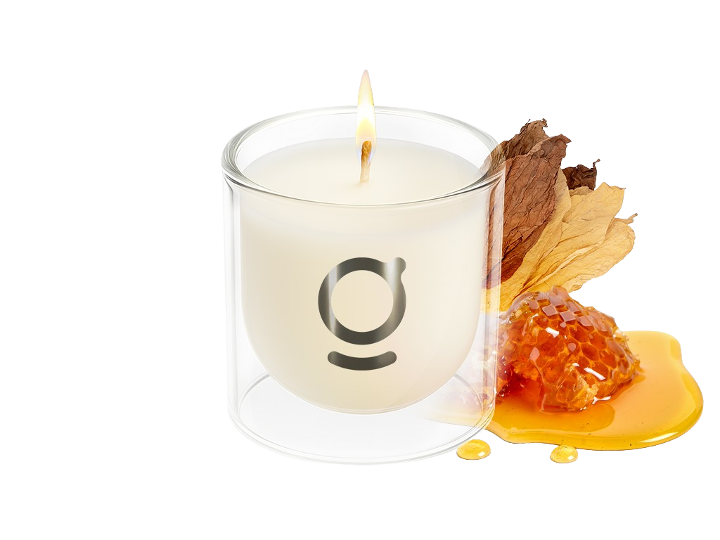 GODA Sójová svíčka Oli tmavý med & tabák 200 g