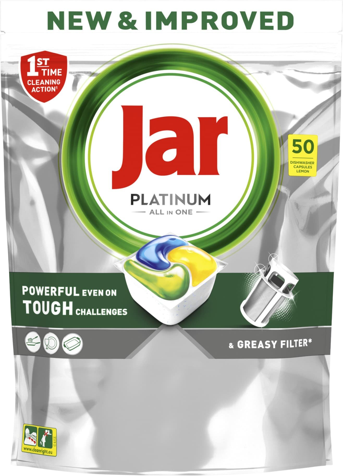 JAR kapsule Platinum Lemon 50 ks