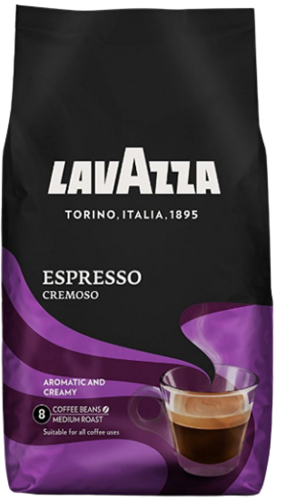 Lavazza Cremoso Espresso zrnková káva 1000 g
