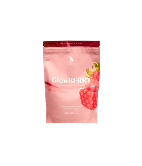 Fotografie CARNIUM BOTANICALS Glow Berry, kolagenový nápoj s příchutí malin 450 g