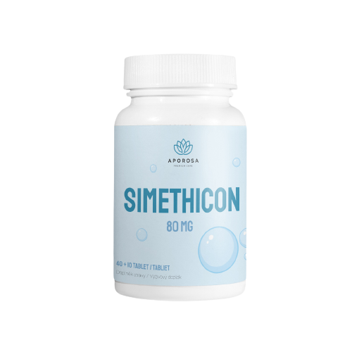 Fotografie Aporosa Simethicon 80 mg 50 tablet