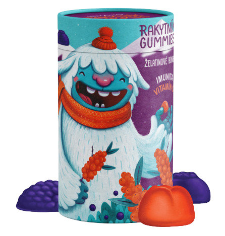 HIMALYO YETTI Rakytník Gummies 60 ks