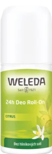 Fotografie Weleda Kuličkový deodorant Citrus 24H (Deo Roll-On) 50 ml
