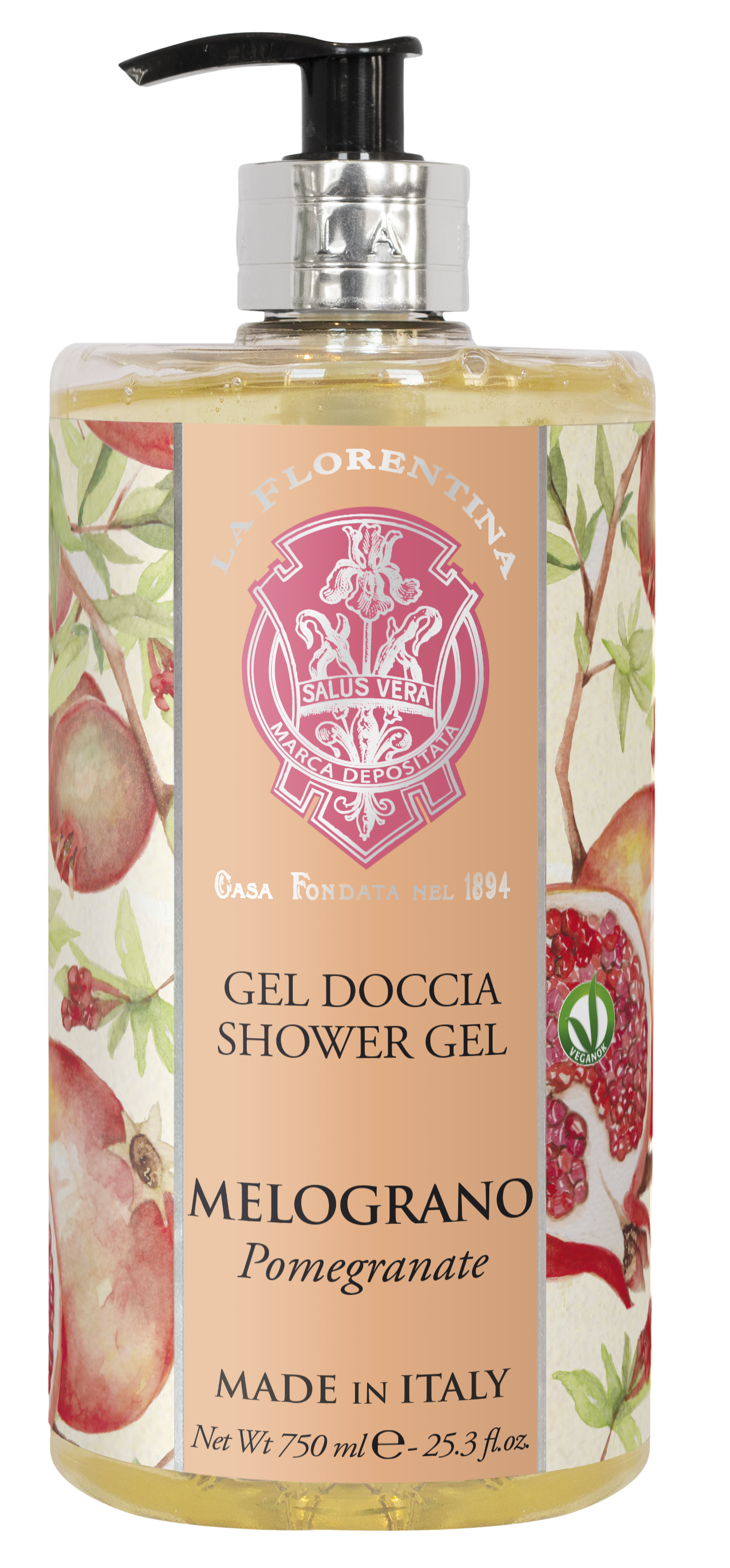 LA FLORENTINA Sprchový gel Melograno 750 ml