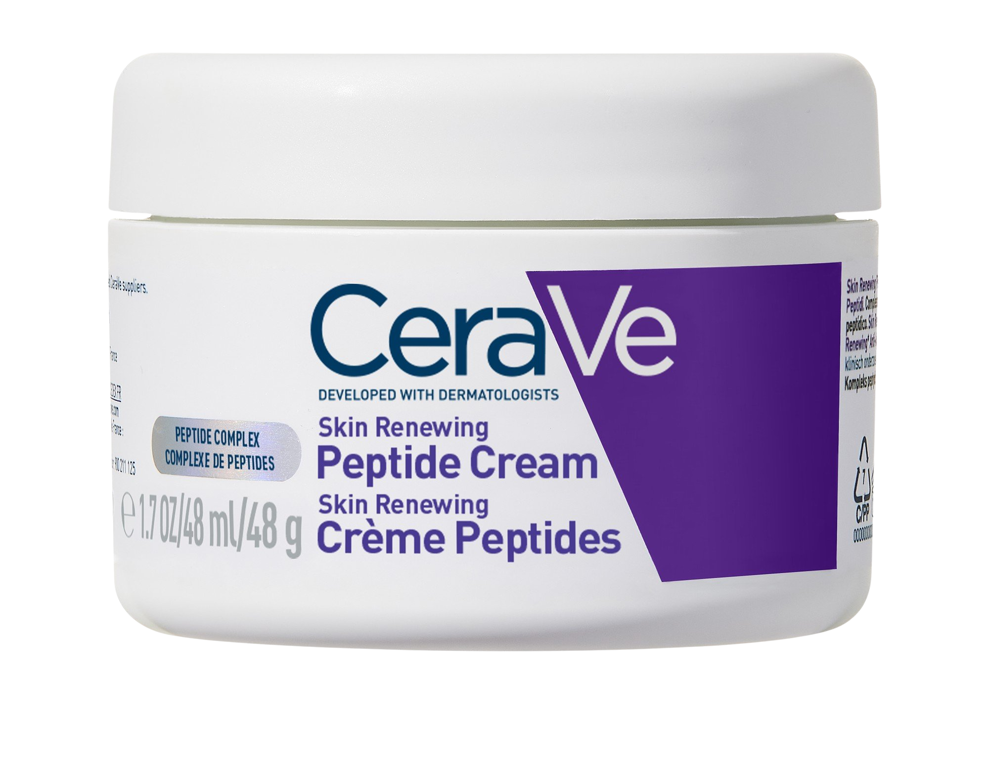 CERAVE peptidový krém pro obnovu pleti s 3 esenciálními ceramidy a niacinamidem 48 ml