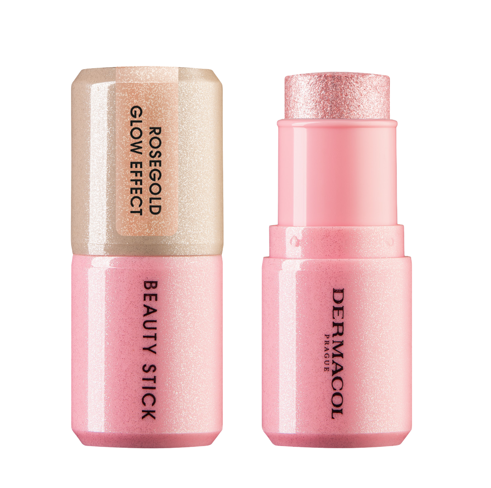 Fotografie DERMACOL Beauty Stick Rosegold Glow Effect 7 g