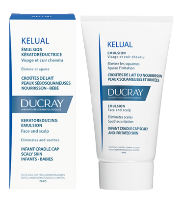 Fotografie DUCRAY Kelual emulze na mléčné krusty 50 ml