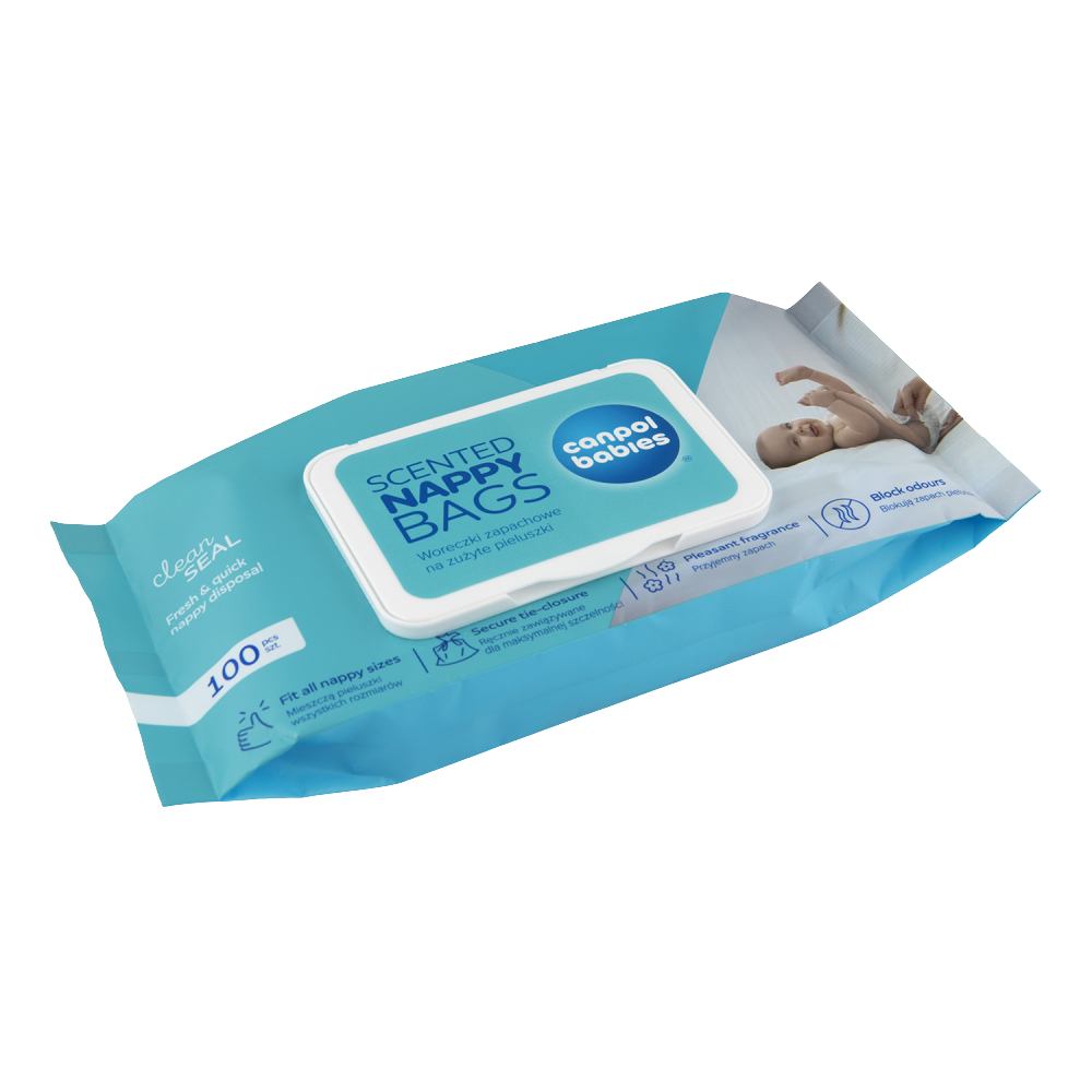 Fotografie CANPOL BABIES Voňavé sáčky na pleny 100 ks