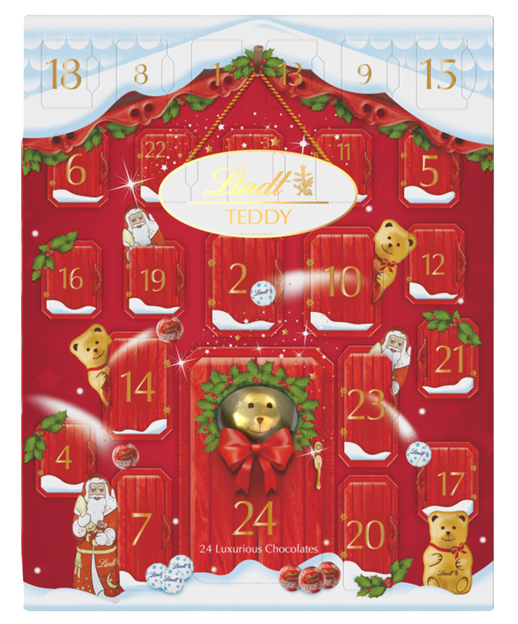 Teddy adventný kalendár