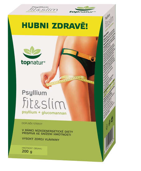 Fotografie Topnatur Psyllium fit&slim 200 g