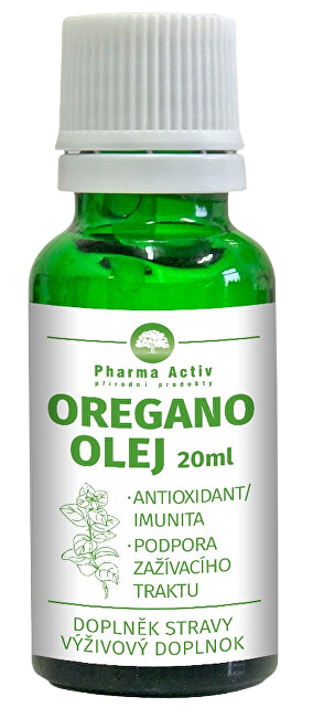 PHARMA ACTIV Oregano olej s kvapkadlom 20 ml kúpite na Pilulka.sk
