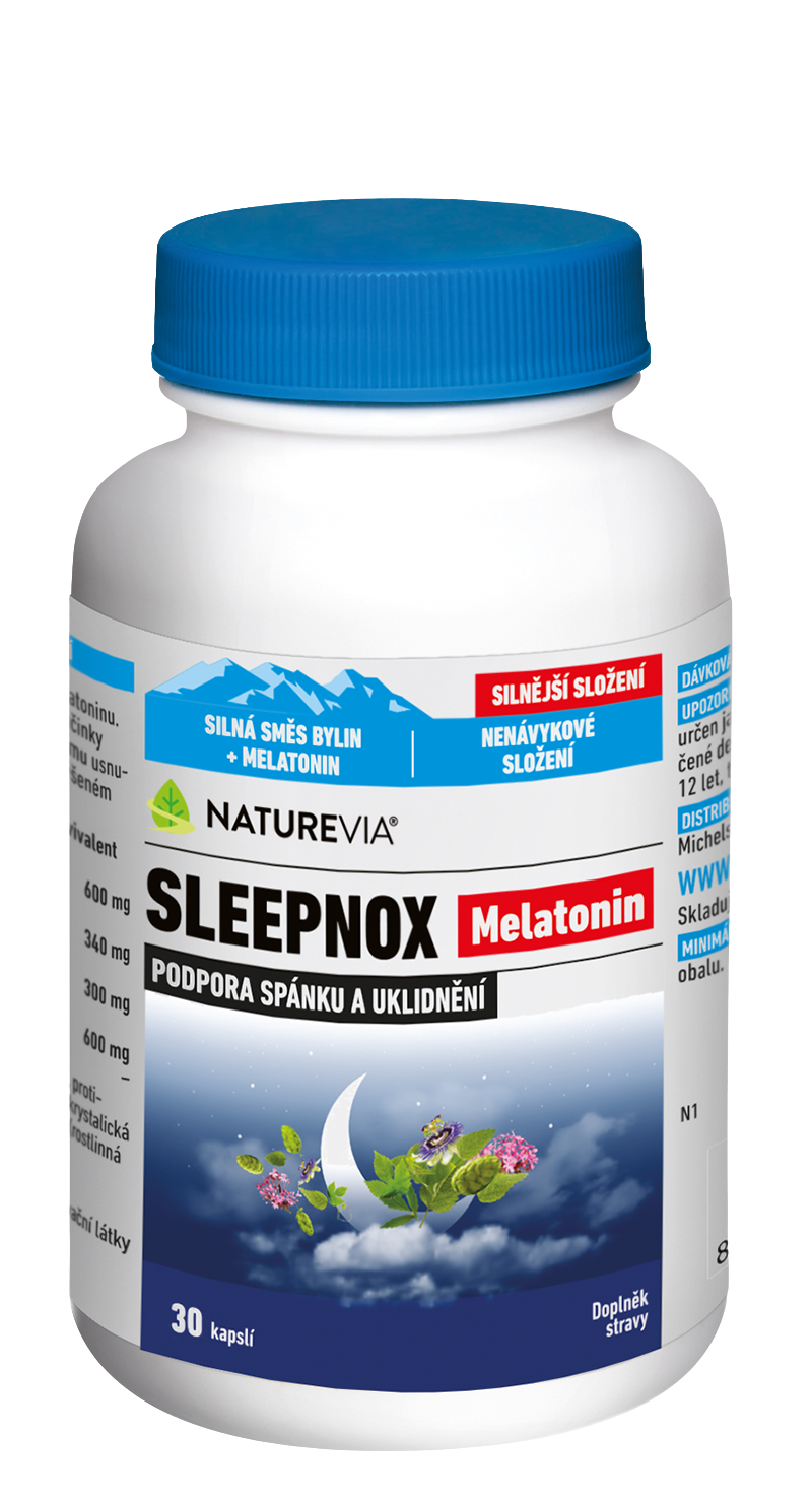 NATUREVIA Sleepnox Melatonin 30 kapslí