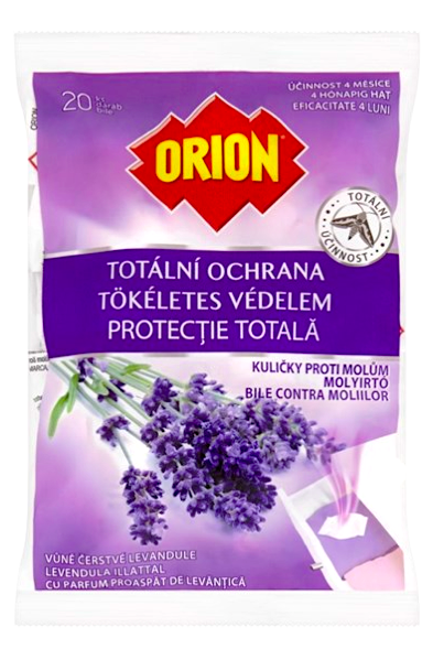 Orion Fragance Kuličky proti molům levandule 20 ks